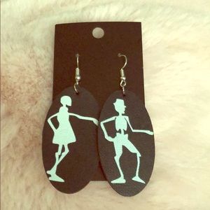 Skeleton earrings
